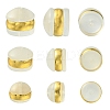 12Pcs 3 Size TPE Plastic Ear Nuts KY-YW0001-53-1