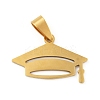 201 Stainless Steel Pendants STAS-D190-08G-1