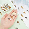32Pcs 2 Colors Tibetan Style Alloy Pendants FIND-PH0008-38-3