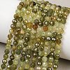 Natural Green Garnet Beads Strands G-B181-A01-4mm-1