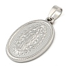 Non-Tarnish 304 Stainless Steel Pendants STAS-B071-02A-18P-2