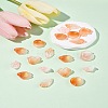 120Pcs 6 Styles Spray Painted Glass Pendants GLAA-FS0002-20-9