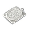 Anti-Tarnish 304 Stainless Steel Pendants STAS-U033-01P-A-2