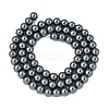 Eco-Friendly Dyed Glass Pearl Round Beads Strands HY-A002-6mm-RB077-6