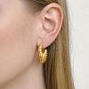 Geometric 304 Stainless Steel Stud Earrings for Women YH9196-1