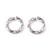Tarnish Resistant 304 Stainless Steel Open Jump Rings X-STAS-F191-12P-A-3