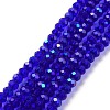 Electroplate Glass Beads Strands EGLA-A034-T1mm-L16-1