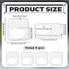 4Pcs Plastic Coin Storage Box AJEW-LP0003-11A-2