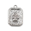Brass Micro Pave Cubic Zirconia Pendants LS-KK-D283-30P-02-1