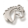 201 Stainless Steel Pendants STAS-R136-19P-2