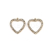 304 Stainless Steel Rhinestone Pendants STAS-Z154-03G-02-1