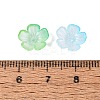Transparent Plastic Bead Caps KY-Q005-02A-03-4