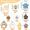 152Pcs Tibetan Style Alloy Pendants FIND-BM0001-71-2