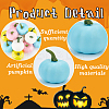 12Pcs 4 Colors Polyethylene Artificial Pumpkin DJEW-GF0001-71B-6