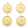 Ion Plating(IP) 201 Stainless Steel Pendants LS-STAS-N098-248LG-2