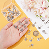 32Pcs 4 Styles  Tibetan Style Alloy European Dangle Charms FIND-UN0015-62-5