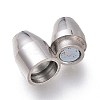 304 Stainless Steel Magnetic Clasps STAS-M286-01P-3