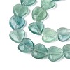 Natural Green Fluorite Beads Strands G-T142-64B-3