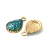 Ion Plating(IP) 304 Stainless Steel Pendants STAS-R008-04G-05-2