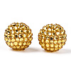 Transparent Resin Rhinestone Graduated Beads RESI-S314-10x12-10-2