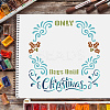 Plastic Reusable Drawing Painting Stencils Templates DIY-WH0172-221-6