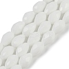 Opaque Solid Color Beads Strands EGLA-N013-P8mm-D02-1