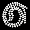 Opaque Glass Beads Strands GLAA-P076-01C-09-2
