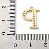 Rack Plating Brass Micro Pave Cubic Zirconia Pendant KK-H449-76G-18-4