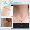 4Pcs 2 Colors 925 Sterling Silver Chain Extenders STER-HY0001-04-5
