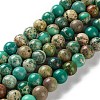 Dyed Natural Regalite/Imperial Jasper/Sea Sediment Jasper Beads Strands X-G-B124-C01-10-1