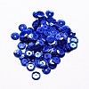 Plastic Paillette Beads X-PVC-A001-6mm-06-1