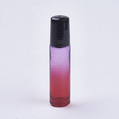 10ml Glass Gradient Color Essential Oil Empty Roller Ball Bottles LS-MRMJ-WH0011-B04-10ml-1