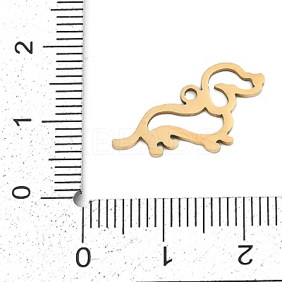 201 Stainless Steel Pendants STAS-F316-04G-03-1