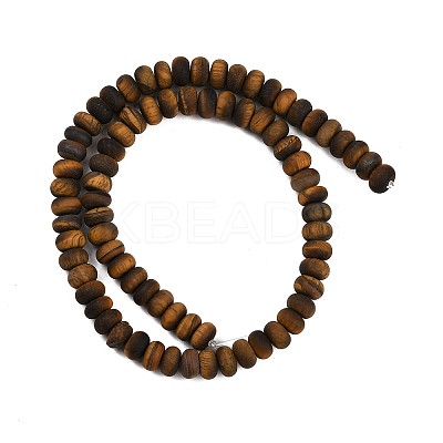 Natural Tiger Eye Beads Strands G-P575-A05-8x5mm-01-1
