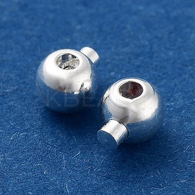 Brass Crimp Beads KK-G479-07S-1