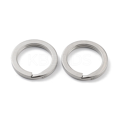 Non-Tarnish 304 Stainless Steel Split Key Rings STAS-Q314-01C-P-1