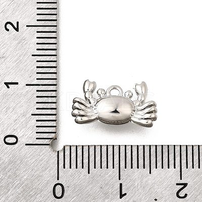 Ocean Theme Brass Charms KK-C096-13B-P-1
