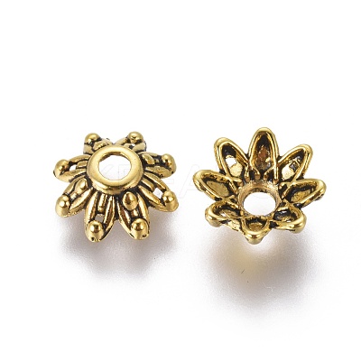 Tibetan Style Bead Caps LS-GA475-1