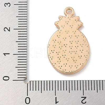 Alloy Enamel Pendants ENAM-A008-32KCG-1