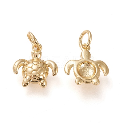 Brass Charms KK-L006-011G-1