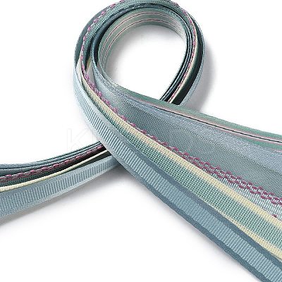 18 Yards 6 Styles Polyester Ribbon SRIB-Q022-F13-1