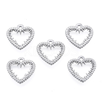 Non-Tarnish 201 Stainless Steel Pendants STAS-N098-176P-1