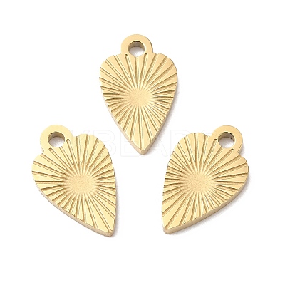 Ion Plating(IP) 316L Surgical Stainless Steel Charms STAS-H213-82G-1