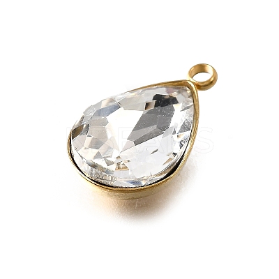 201 Stainless Steel Pendants STAS-F318-01A-G-1