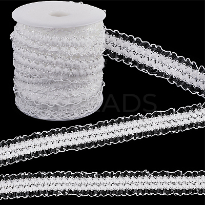 1 Roll Knitted Fish Line Nylon Elastic Lace Trim OCOR-GF0003-72A-1
