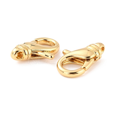 Brass Lobster Claw Clasps LS-KK-D065-03G-1