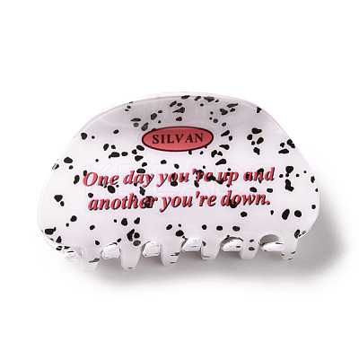 Butterfly Pattern PVC Claw Hair Clips PHAR-M013-02C-1