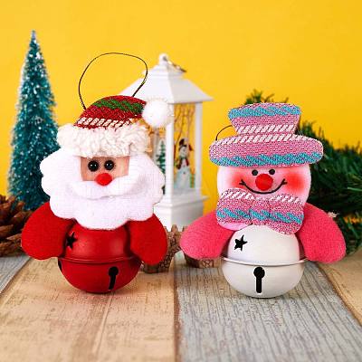 8Pcs Christmas Bells JX064A-1