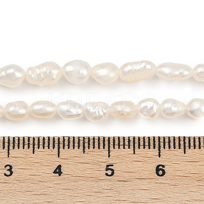 Natural Cultured Freshwater Pearl Beads Strands PEAR-P064-20G-03A-1