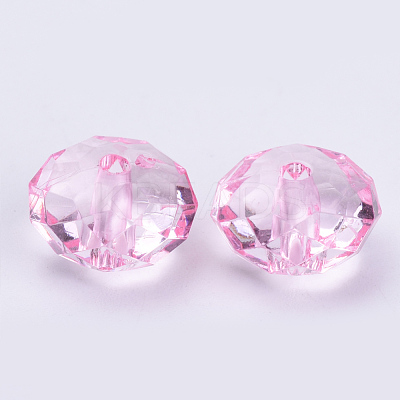 Transparent Acrylic Beads TACR-Q258-10mm-V03-1